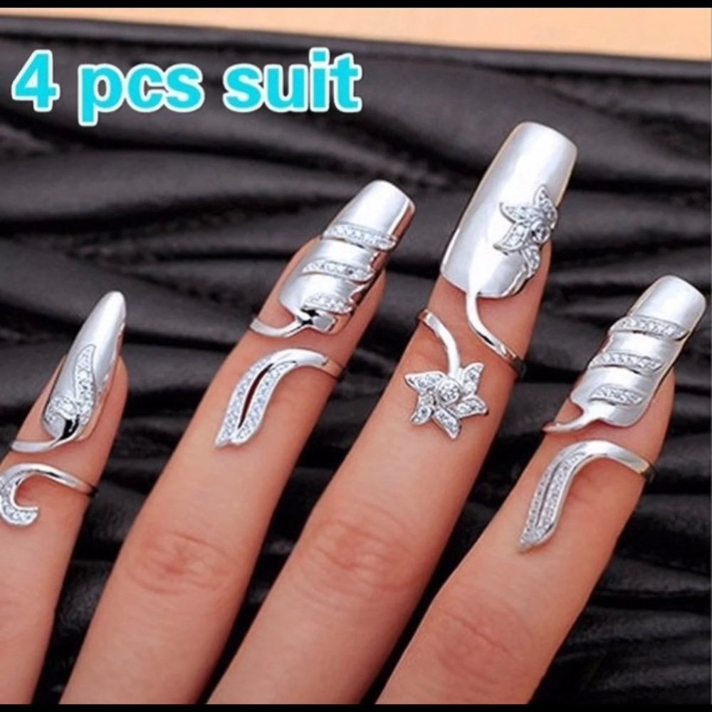 Silver Nail Jewelry